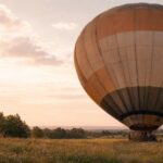 Atterrissage montgolfière