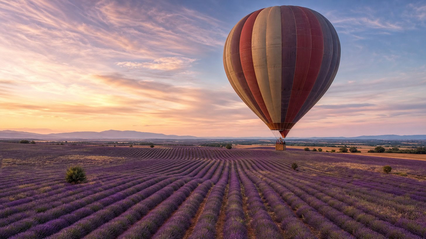 Montgolfière Plateau de Valensole