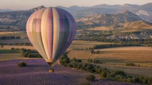 Vol en montgolfière Valensole Digne-les-Bains