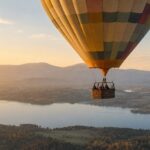 vertige en montgolfière